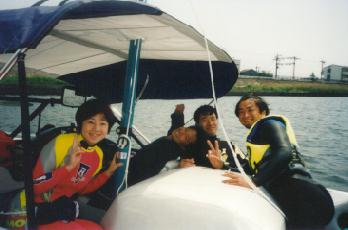 東京でのウェイクボード