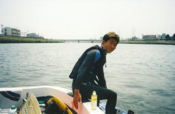 東京でのウェイクボード